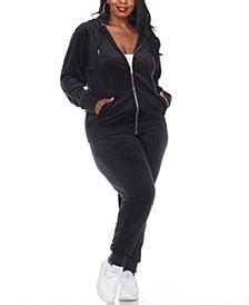 macy's track suits women.